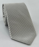 Silver Formal/Wedding Silk Tie WDT-29